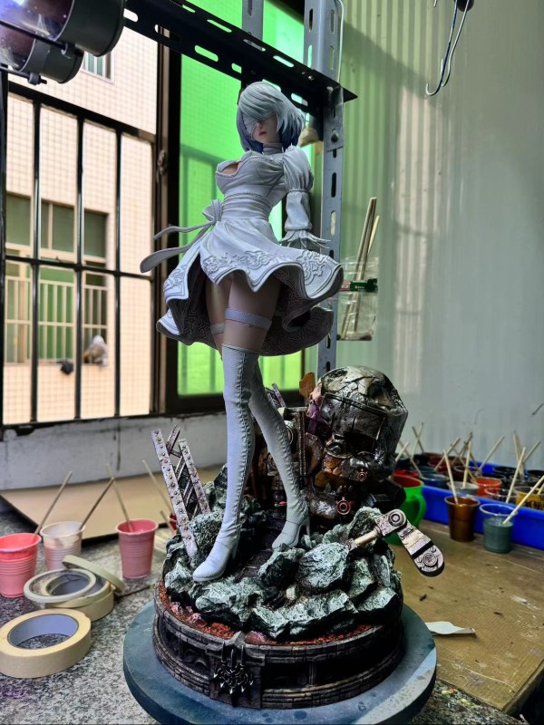 Imagination studio X Red Peach A NieR:Automata 2B Hot Sexy 1/4 Statue
